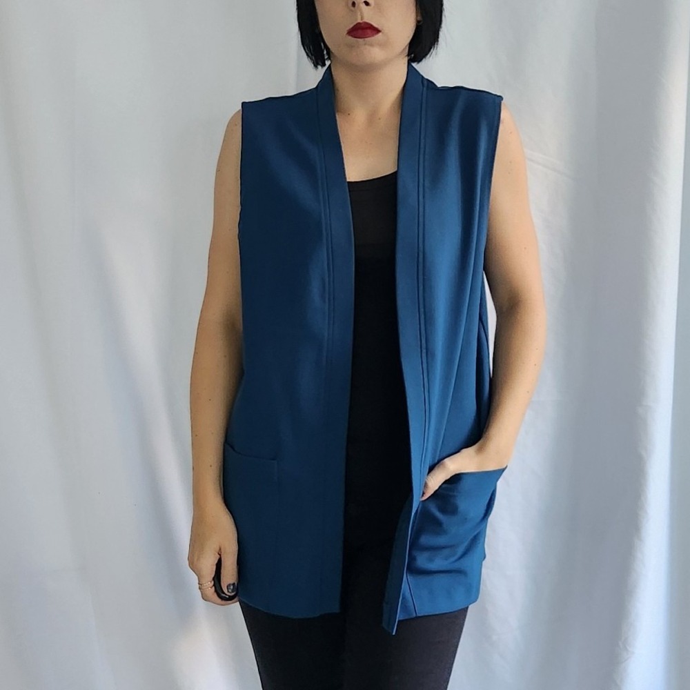 80s Blue Vest‎